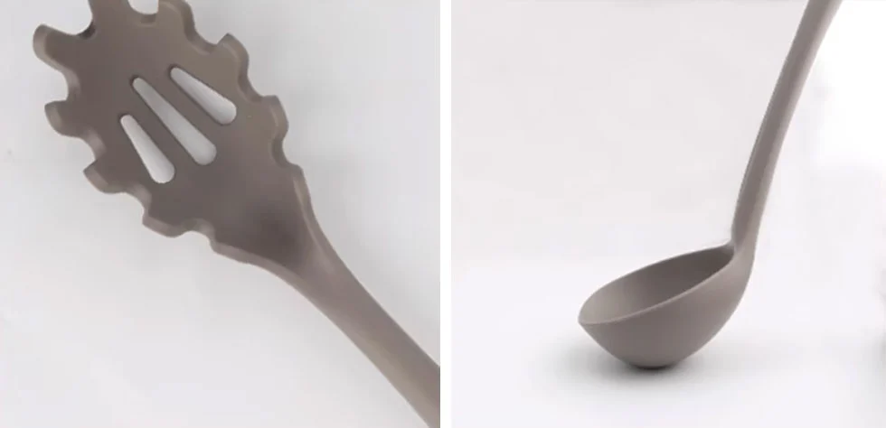 Starter Silicone Kitchen Utensil Kit With PP Handle