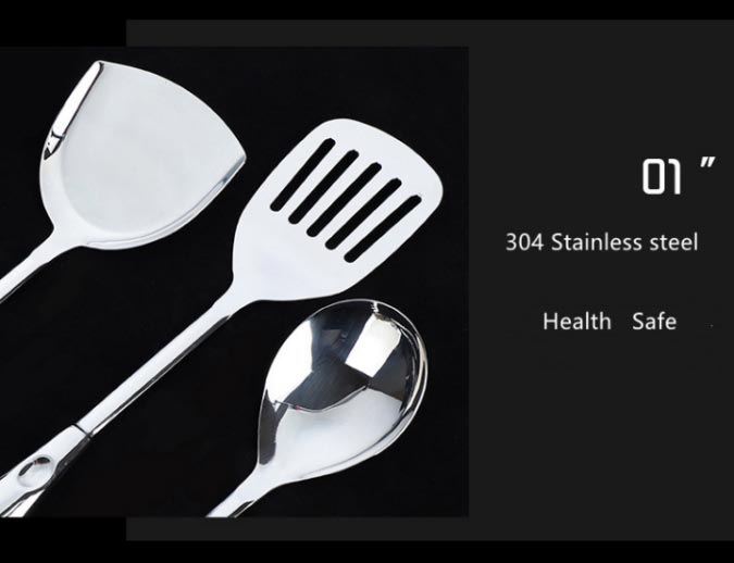 Modern Stainless Steel Kitchen Utensils
