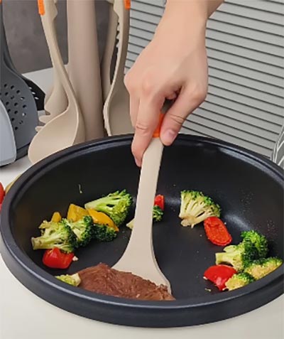 Eco-Friendly Silicone Kitchen Tools Serving Turners